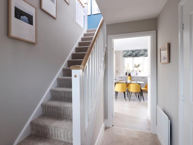 The Leamington hallway