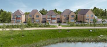 Alconbury Weald II street scene - cambridge