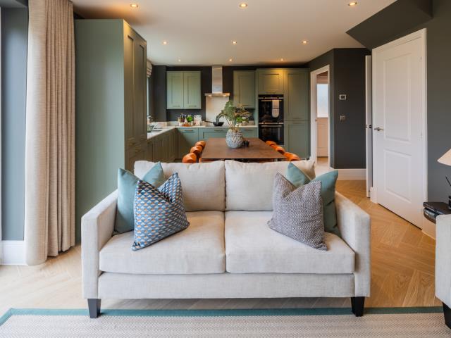 Kitchen dining family room