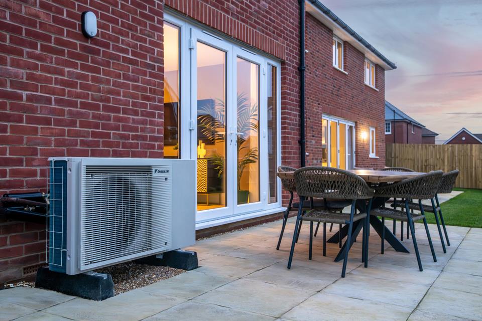 Air Source Heat Pump at Ash Gardens 2