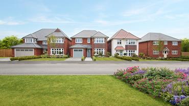 Redrow Buying with Redrow Key work deposit contribution Street Scenes at Ledsham Garden Village