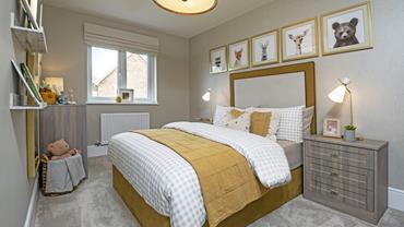 Redrow - Heritage - The Sandringham - Bedroom 3