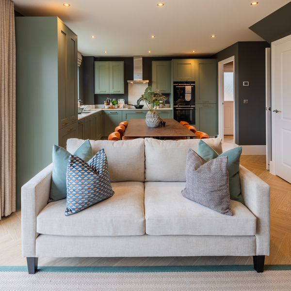 5 - Redrow - The Cambridge open-plan kitchen at Meadow Vale
