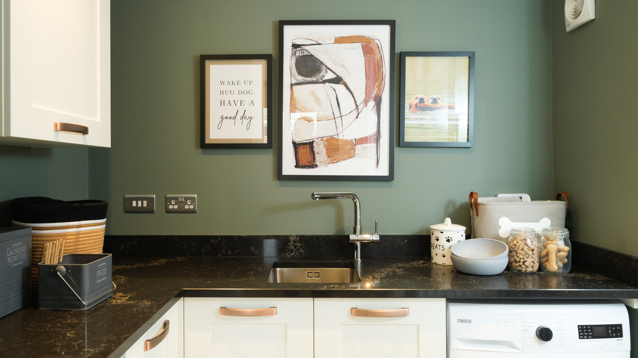 Redrow | Inspiration | Artwork Wall Utility Room