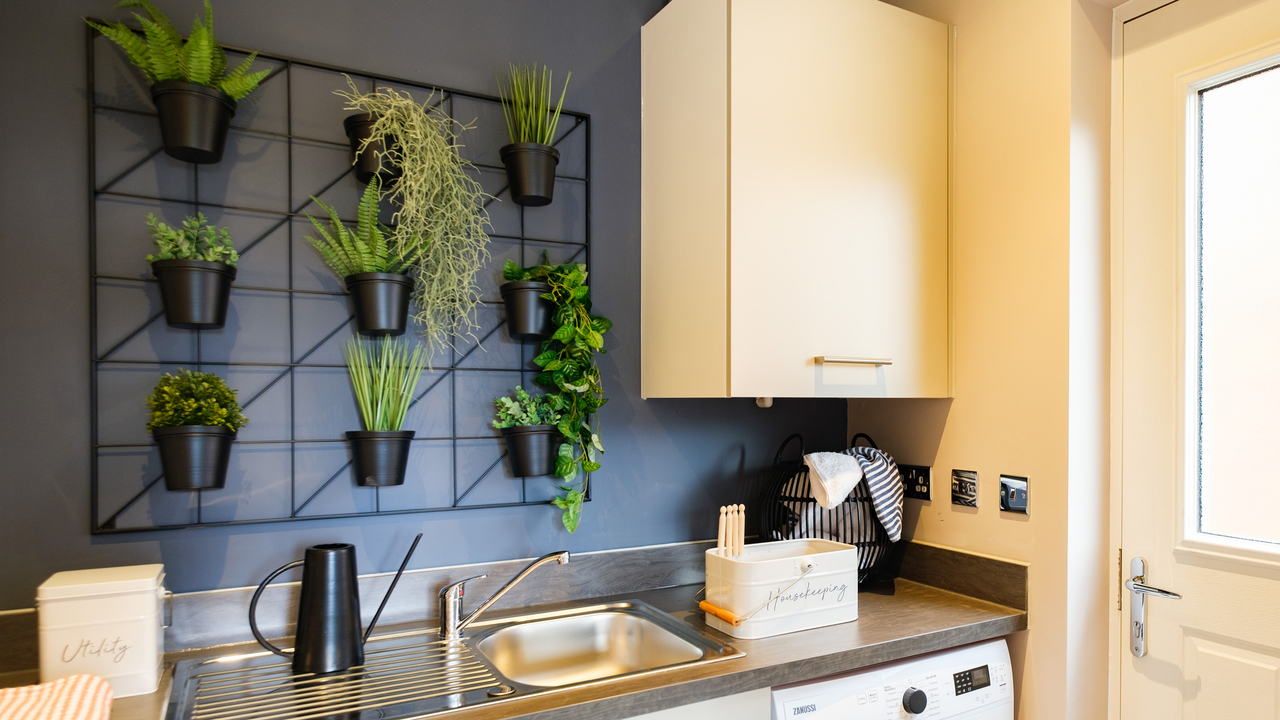 Redrow - Inspiration - Utility Room - Natural Greenery