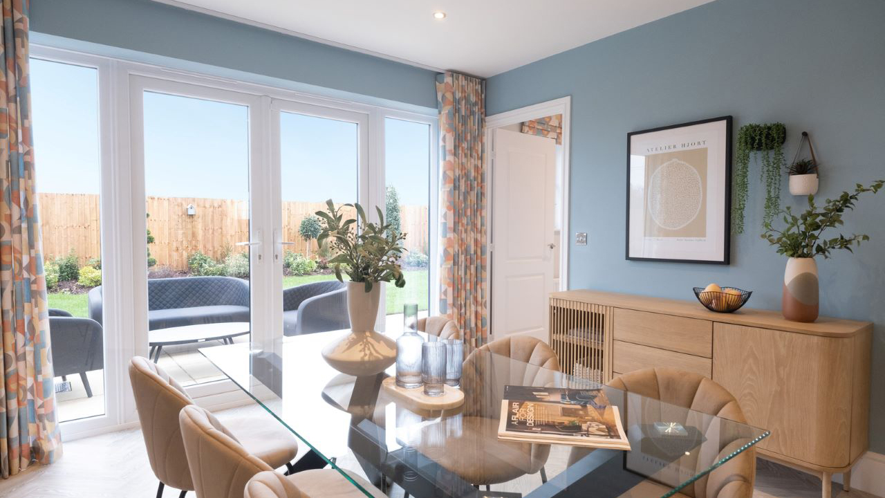 Redrow - Inspiration - Japandi style dining room