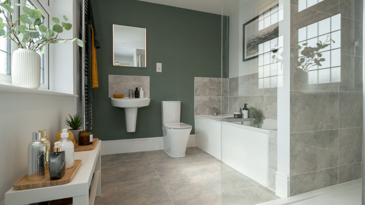 Redrow - Inspiration - The latest trends in new home colour schemes - Bathroom