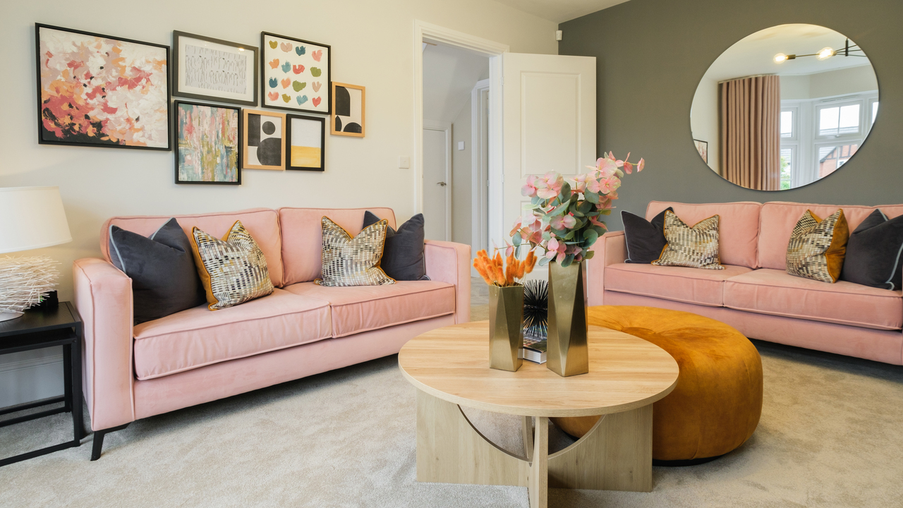 Redrow - Inspiration - Spring and summer interior and exterior trends 2024 - Playful Pastels