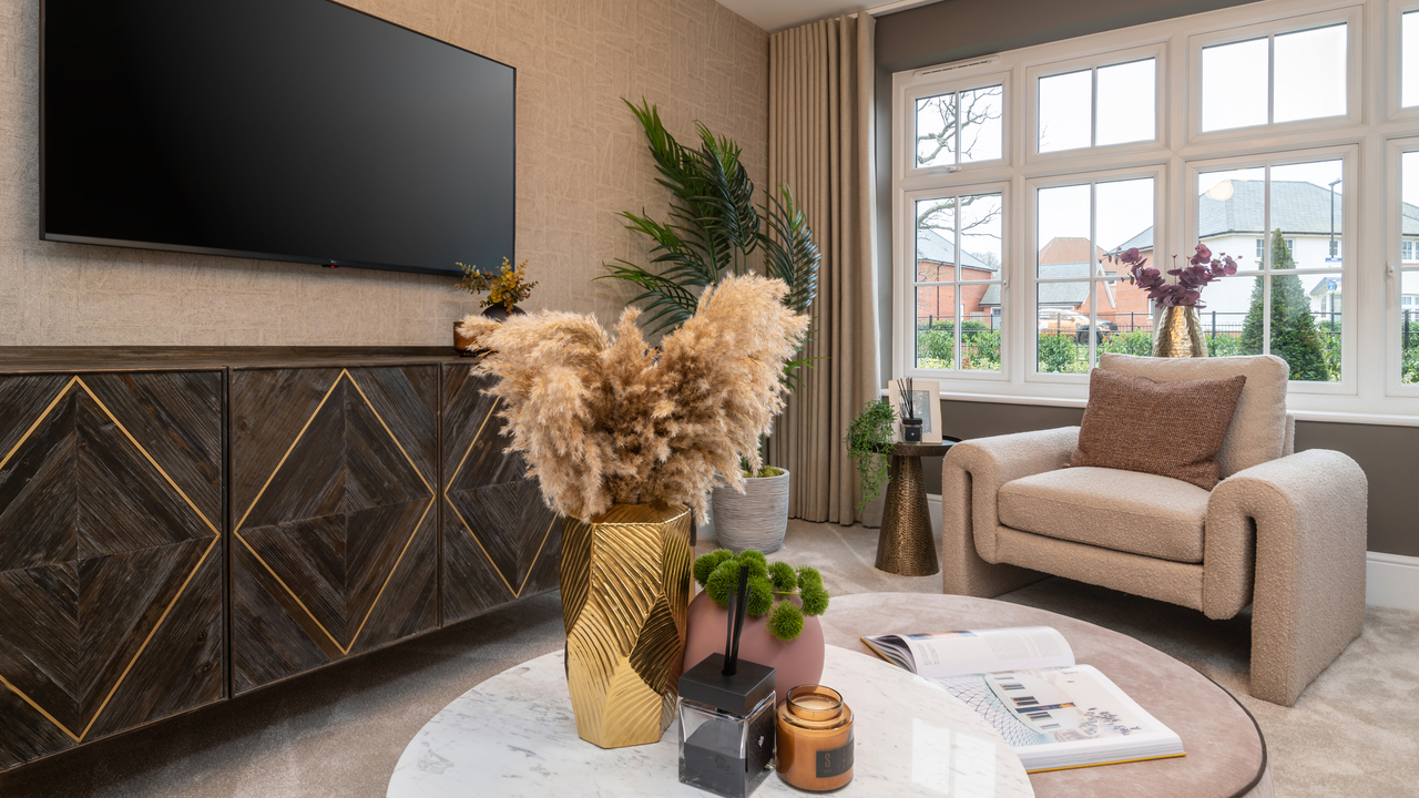 Redrow - Inspiration - Cosy living room accessories