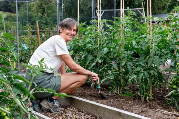 Redrow home owner and allotment holder Karen Thirkell1