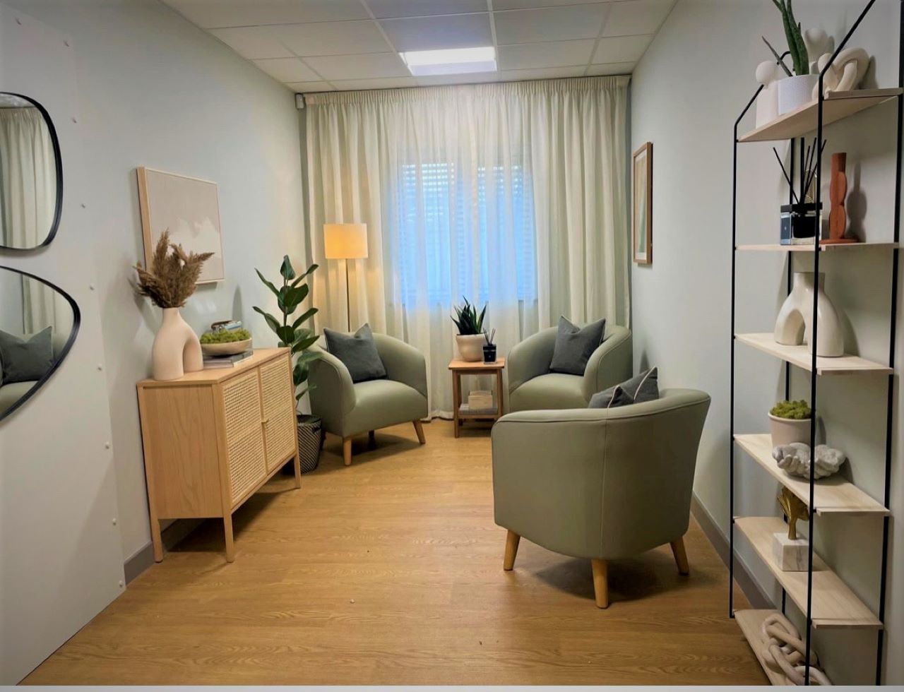 Redrow | News | Chester hospice gifted a makeover by Redrow | The newly decorated waiting lounge