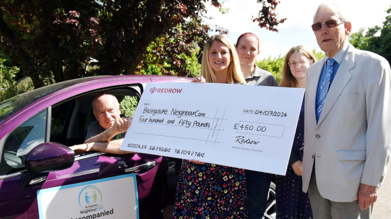 Redrow Hampshire supports older people through donation