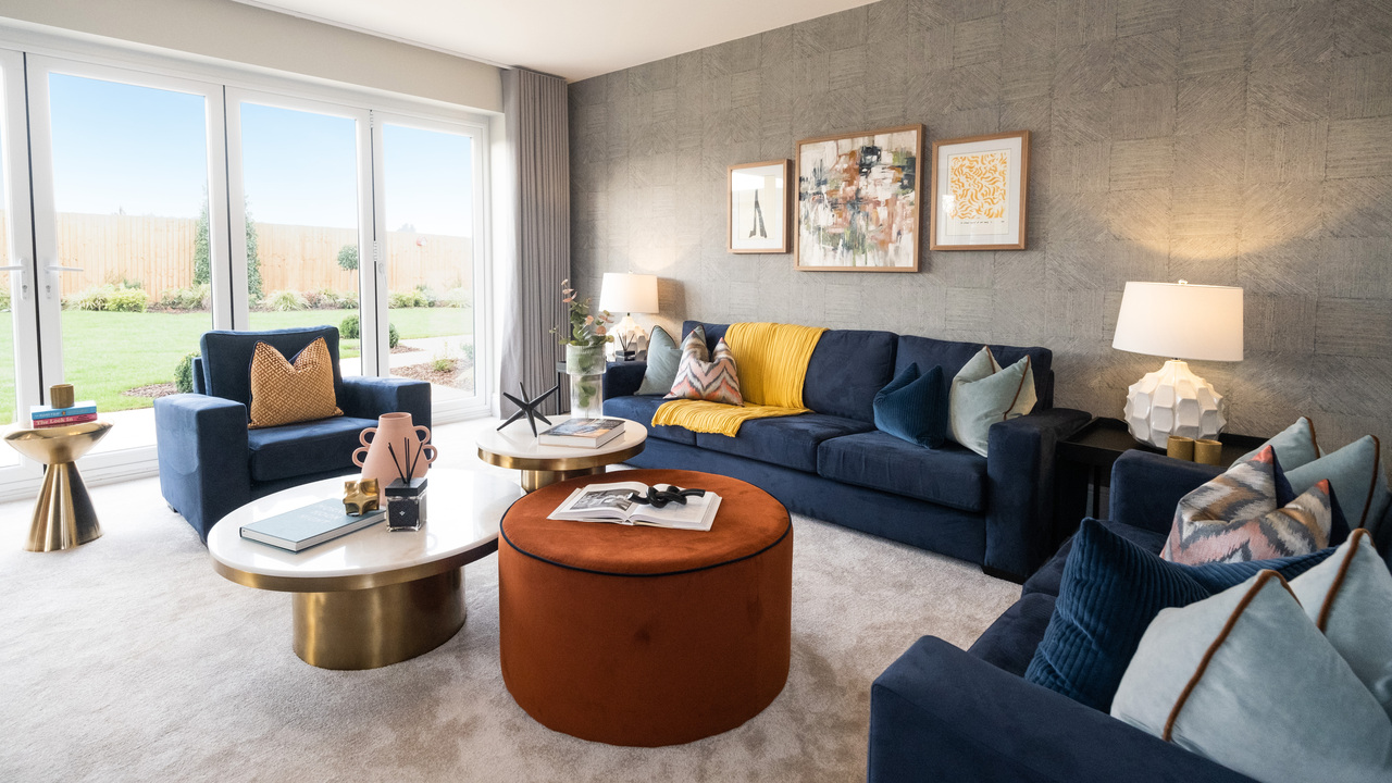 Redrow - News - Canterbury living room