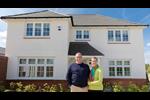 Redrow - News - Mark and Sarah outside their new Redrow home