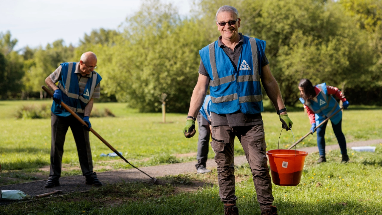 Redrow - News - Chairperson of Halewood Park Volunteers