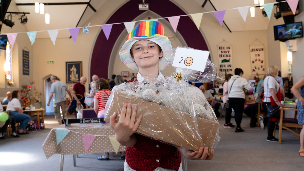 Redrow - News - Martin holding a prize