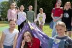 Redrow - News - Chorley pupils discover the art of den building