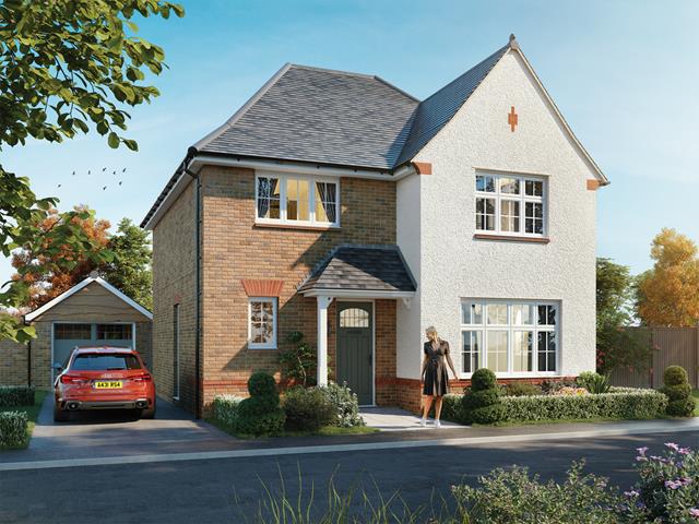 Redrow - Cambridge - CGI Exterior - Render