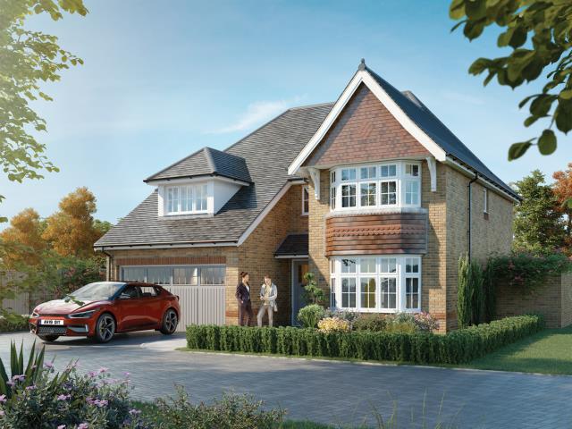 Redrow - Hampstead - CGI Exterior - Brick