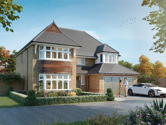 Redrow - Richmond - CGI Exterior - Brick