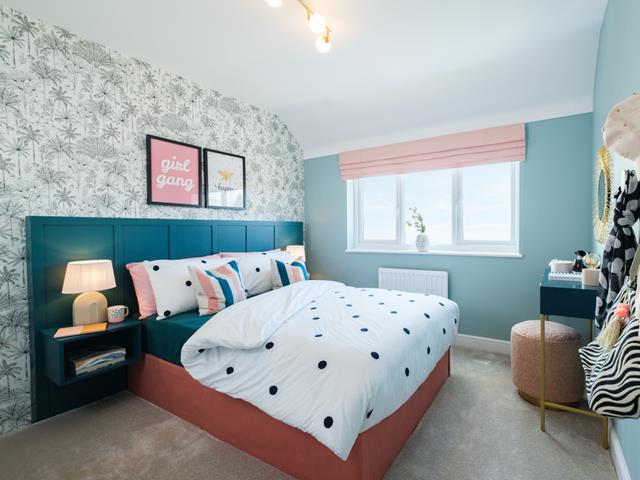 Redrow - The Hampstead - Bedroom 3 - 66152