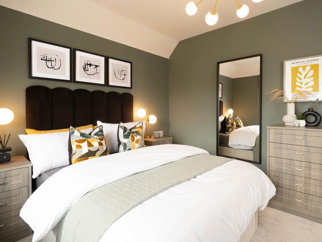 Redrow - The Shaftesbury - Bedroom 2 - 64703