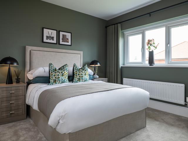 Redrow - The Harrogate Lifestyle - Bedroom 2 - 67052