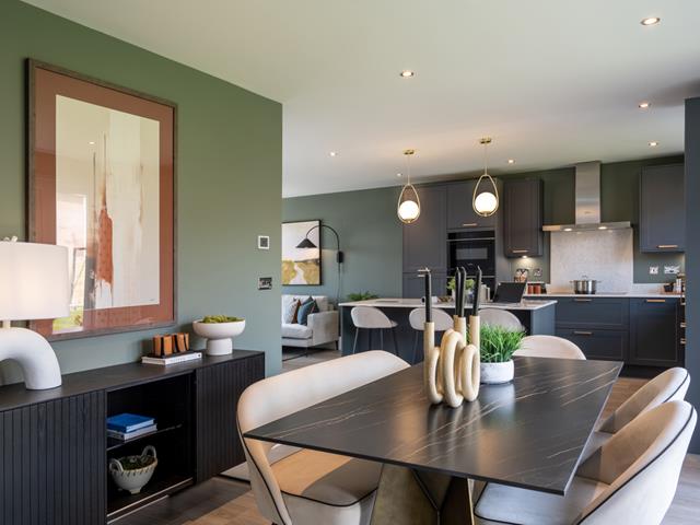 Redrow - The Harrogate Lifestyle - Kitchen Dining - 67038