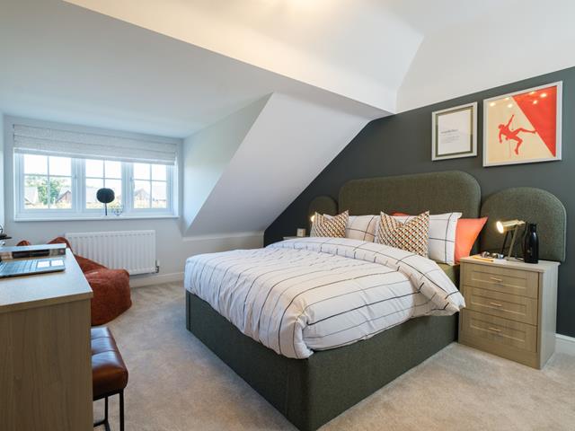 Redrow - The Hampstead - Bedroom 4 - 66151