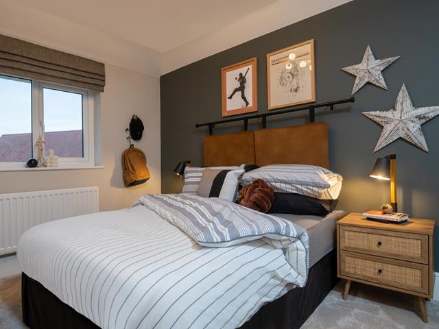Redrow - The Ledsham - Bedroom 3 - 66285