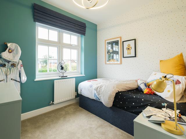 Redrow - The Stratford - Bedroom 4 - 66192