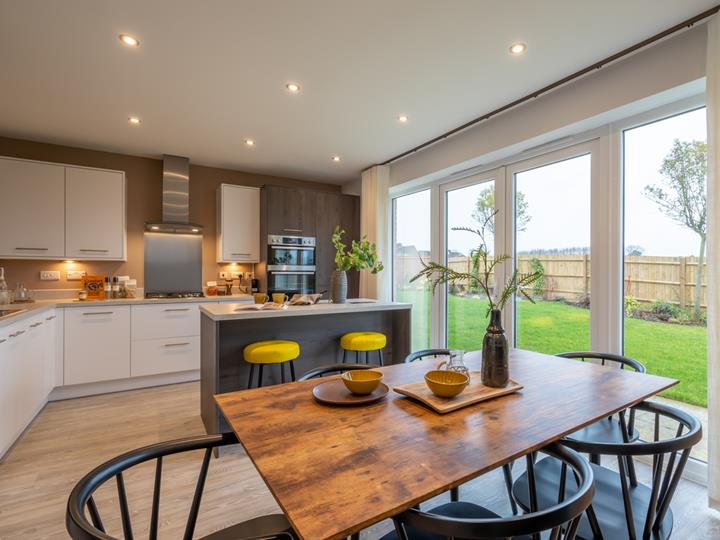 A white kitchen